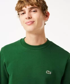 Lacoste Sweatshirts>Herren Jogger-Sweatshirt Aus Aufgerauter Baumwolle Grun 132