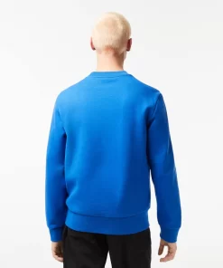 Lacoste Sweatshirts>Herren Jogger-Sweatshirt Aus Aufgerauter Baumwolle Konigsblau Kxb