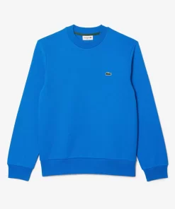 Lacoste Sweatshirts>Herren Jogger-Sweatshirt Aus Aufgerauter Baumwolle Blau Siy