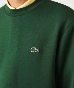 Lacoste Sweatshirts>Herren Jogger-Sweatshirt Aus Aufgerauter Baumwolle Grun 132