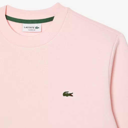 Lacoste Sweatshirts>Herren Jogger-Sweatshirt Aus Aufgerauter Baumwolle Hellrosa T03