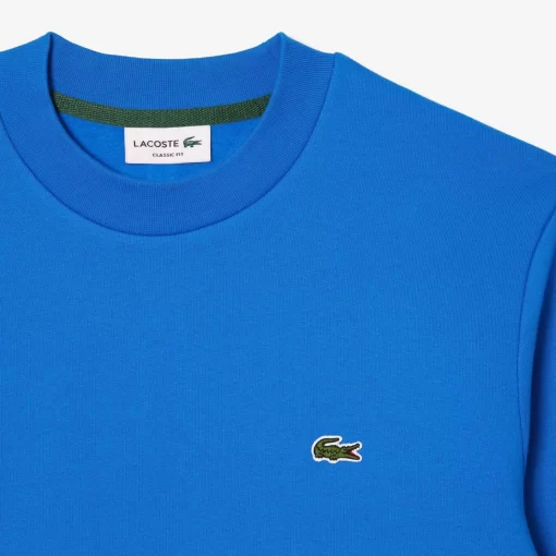 Lacoste Sweatshirts>Herren Jogger-Sweatshirt Aus Aufgerauter Baumwolle Blau Siy