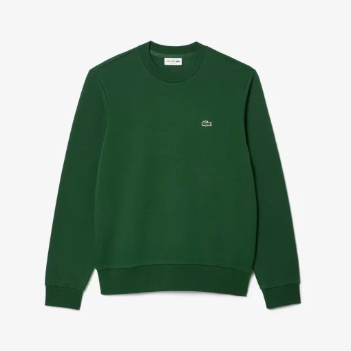 Lacoste Sweatshirts>Herren Jogger-Sweatshirt Aus Aufgerauter Baumwolle Grun 132