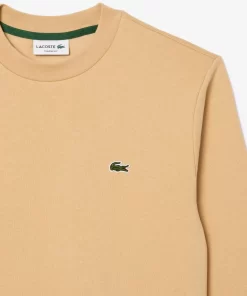 Lacoste Sweatshirts>Herren Jogger-Sweatshirt Aus Aufgerauter Baumwolle Beige Ixq