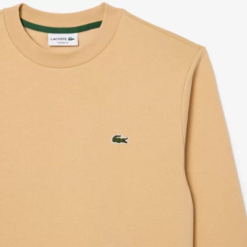 Lacoste Sweatshirts>Herren Jogger-Sweatshirt Aus Aufgerauter Baumwolle Beige Ixq