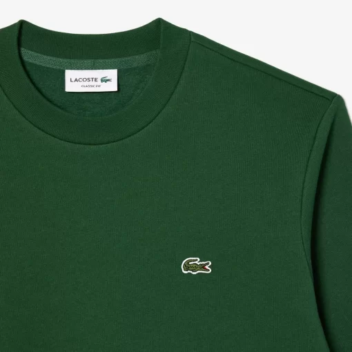 Lacoste Sweatshirts>Herren Jogger-Sweatshirt Aus Aufgerauter Baumwolle Grun 132