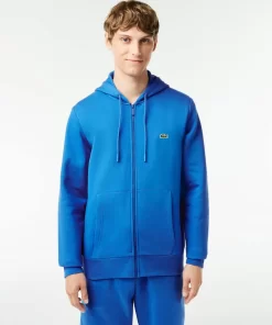 Lacoste Sweatshirts>Herren Jogger-Sweatshirt Mit Kangurutasche Aus Fleece Blau Siy