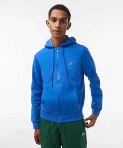 Lacoste Sweatshirts>Herren Jogger-Sweatshirt Mit Kangurutasche Aus Fleece Konigsblau Kxb