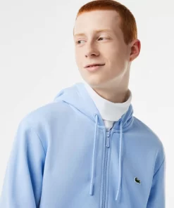 Lacoste Sweatshirts>Herren Jogger-Sweatshirt Mit Kangurutasche Aus Fleece Pastellblau Hbp