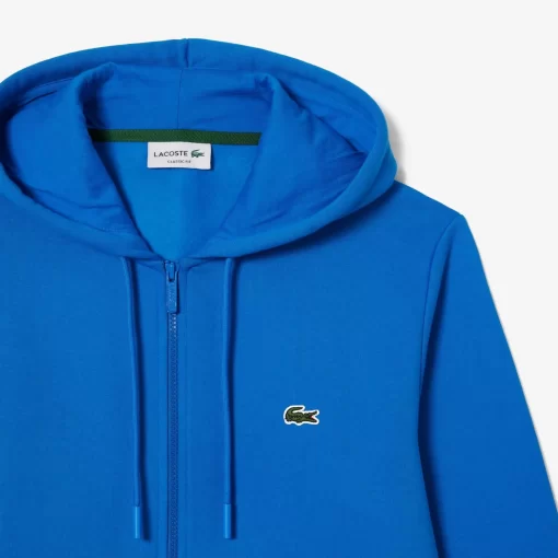 Lacoste Sweatshirts>Herren Jogger-Sweatshirt Mit Kangurutasche Aus Fleece Blau Siy