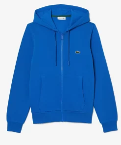 Lacoste Sweatshirts>Herren Jogger-Sweatshirt Mit Kangurutasche Aus Fleece Konigsblau Kxb