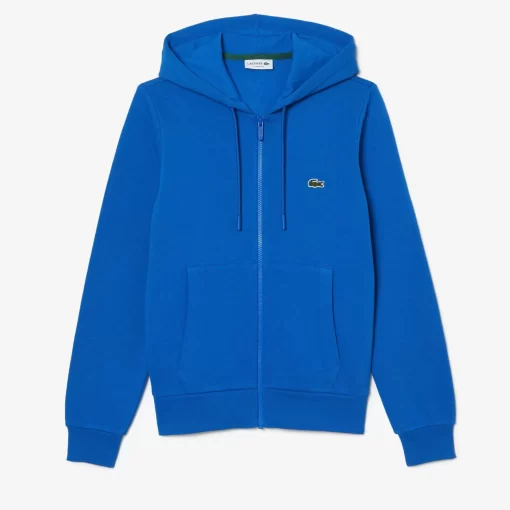 Lacoste Sweatshirts>Herren Jogger-Sweatshirt Mit Kangurutasche Aus Fleece Konigsblau Kxb