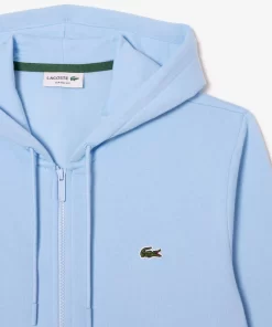 Lacoste Sweatshirts>Herren Jogger-Sweatshirt Mit Kangurutasche Aus Fleece Pastellblau Hbp