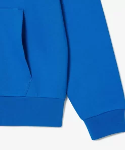 Lacoste Sweatshirts>Herren Jogger-Sweatshirt Mit Kangurutasche Aus Fleece Blau Siy