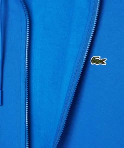 Lacoste Sweatshirts>Herren Jogger-Sweatshirt Mit Kangurutasche Aus Fleece Blau Siy