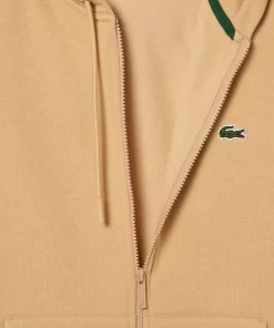 Lacoste Sweatshirts>Herren Jogger-Sweatshirt Mit Kangurutasche Aus Fleece Beige Ixq