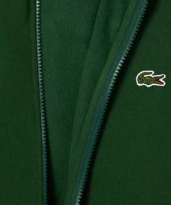 Lacoste Sweatshirts>Herren Jogger-Sweatshirt Mit Kangurutasche Aus Fleece Grun 132