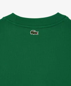 Lacoste Sweatshirts>Herren Jogger-Sweatshirt Mit Rundhals Und Krokodil-Aufdruck Grun Cnq