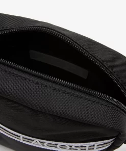 Lacoste Crossbody Taschen>Herren Neocroc Kuriertasche Aus Recycelten Fasern Noir Blanc 279