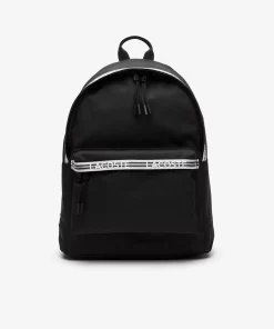 Lacoste Rucksäcke>Herren Neocroc Rucksack Mit Logostreifen Noir Blanc 279