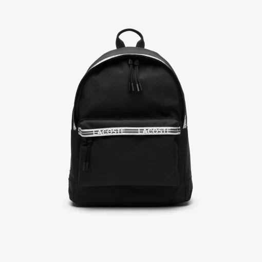 Lacoste Rucksäcke>Herren Neocroc Rucksack Mit Logostreifen Noir Blanc 279