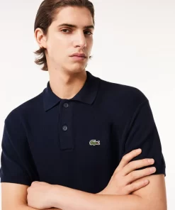 Lacoste Pullover>Herren Poloshirt Aus Bio-Baumwolle Mit Streifen Navy Blau 423