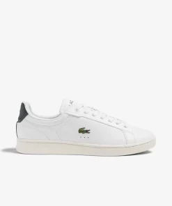 Lacoste Sneakers>Herren Premium-Sneakers Carnaby Pro Aus Leder White/Dark Green 1R5