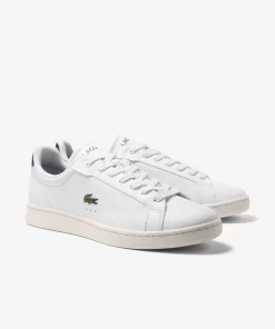 Lacoste Sneakers>Herren Premium-Sneakers Carnaby Pro Aus Leder White/Dark Green 1R5