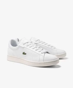 Lacoste Sneakers>Herren Premium-Sneakers Carnaby Pro Aus Leder Wht/Off Wht 65T