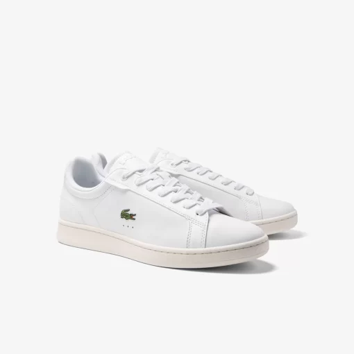 Lacoste Sneakers>Herren Premium-Sneakers Carnaby Pro Aus Leder Wht/Off Wht 65T