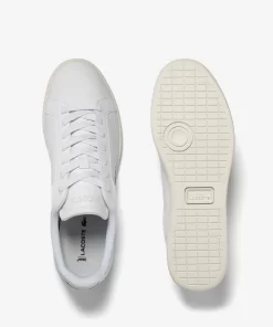 Lacoste Sneakers>Herren Premium-Sneakers Carnaby Pro Aus Leder Wht/Off Wht 65T