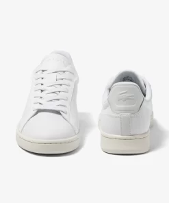 Lacoste Sneakers>Herren Premium-Sneakers Carnaby Pro Aus Leder Wht/Off Wht 65T