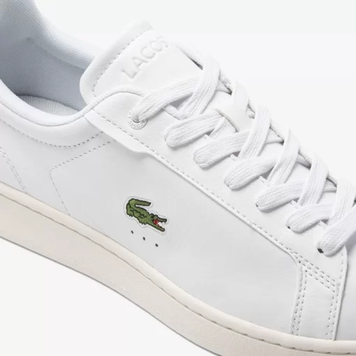 Lacoste Sneakers>Herren Premium-Sneakers Carnaby Pro Aus Leder Wht/Off Wht 65T