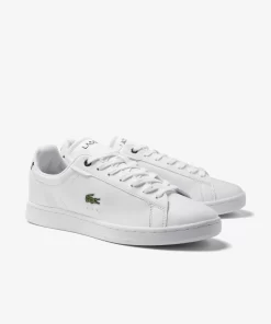 Lacoste Sneakers>Herren Premium-Sneakers Carnaby Pro Bl Aus Ton-In-Ton Leder White / Navy 042