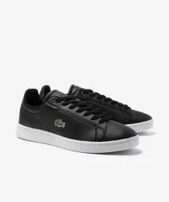 Lacoste Sneakers>Herren Premium-Sneakers Carnaby Pro Bl Aus Ton-In-Ton Leder Black White 312