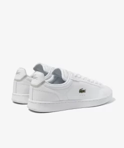 Lacoste Sneakers>Herren Premium-Sneakers Carnaby Pro Bl Aus Ton-In-Ton Leder White/White 21G