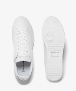 Lacoste Sneakers>Herren Premium-Sneakers Carnaby Pro Bl Aus Ton-In-Ton Leder White/White 21G