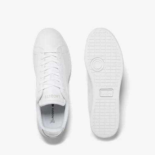 Lacoste Sneakers>Herren Premium-Sneakers Carnaby Pro Bl Aus Ton-In-Ton Leder White/White 21G