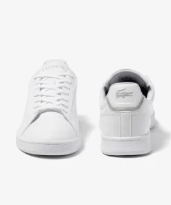 Lacoste Sneakers>Herren Premium-Sneakers Carnaby Pro Bl Aus Ton-In-Ton Leder White/White 21G