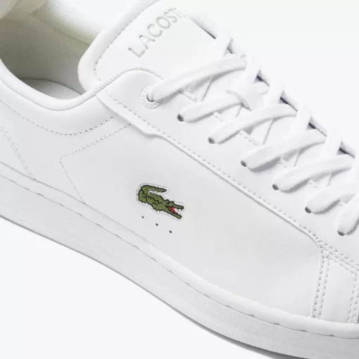 Lacoste Sneakers>Herren Premium-Sneakers Carnaby Pro Bl Aus Ton-In-Ton Leder White/White 21G