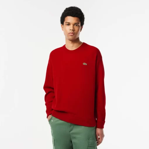 Lacoste Pullover>Herren Pullover Aus Wolle Mit Rundhals Rot 240