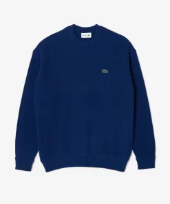 Lacoste Pullover>Herren Pullover Aus Wolle Mit Rundhals Navy Blau F9F