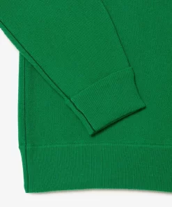 Lacoste Pullover>Herren Pullover Aus Wolle Mit Rundhals Grun Siw