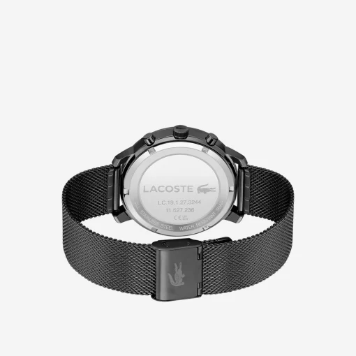 Lacoste Uhren>Herren Replay Armbanduhr Aus Edelstahl Schwarz 000