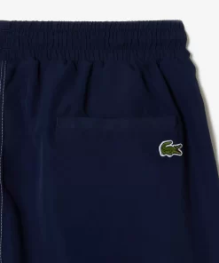 Lacoste Badebekleidung>Herren Schnelltrocknende Badehosen Mit Integriertem Futter Navy Blau 166