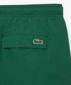 Lacoste Badebekleidung>Herren Schnelltrocknende Badehosen Mit Reisetasche Grun 132