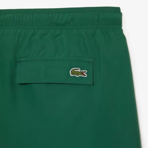 Lacoste Badebekleidung>Herren Schnelltrocknende Badehosen Mit Reisetasche Grun 132