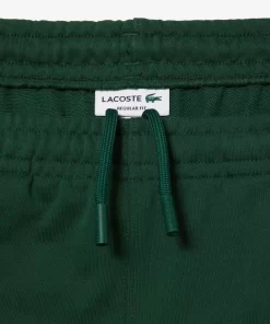 Lacoste Hosen & Shorts>Herren Shorts Aus Ungerautem Baumwoll-Fleece Grun 132