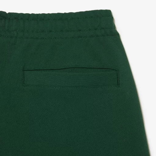 Lacoste Hosen & Shorts>Herren Shorts Aus Ungerautem Baumwoll-Fleece Grun 132