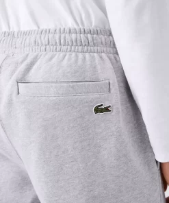 Lacoste Hosen & Shorts>Herren Shorts Mit Stickerei Heidekraut Grau Cca